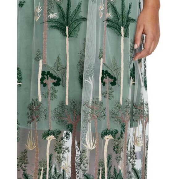 Estelle Plus Leon Embroidered Dress Size 18 W - Picture 6 of 9